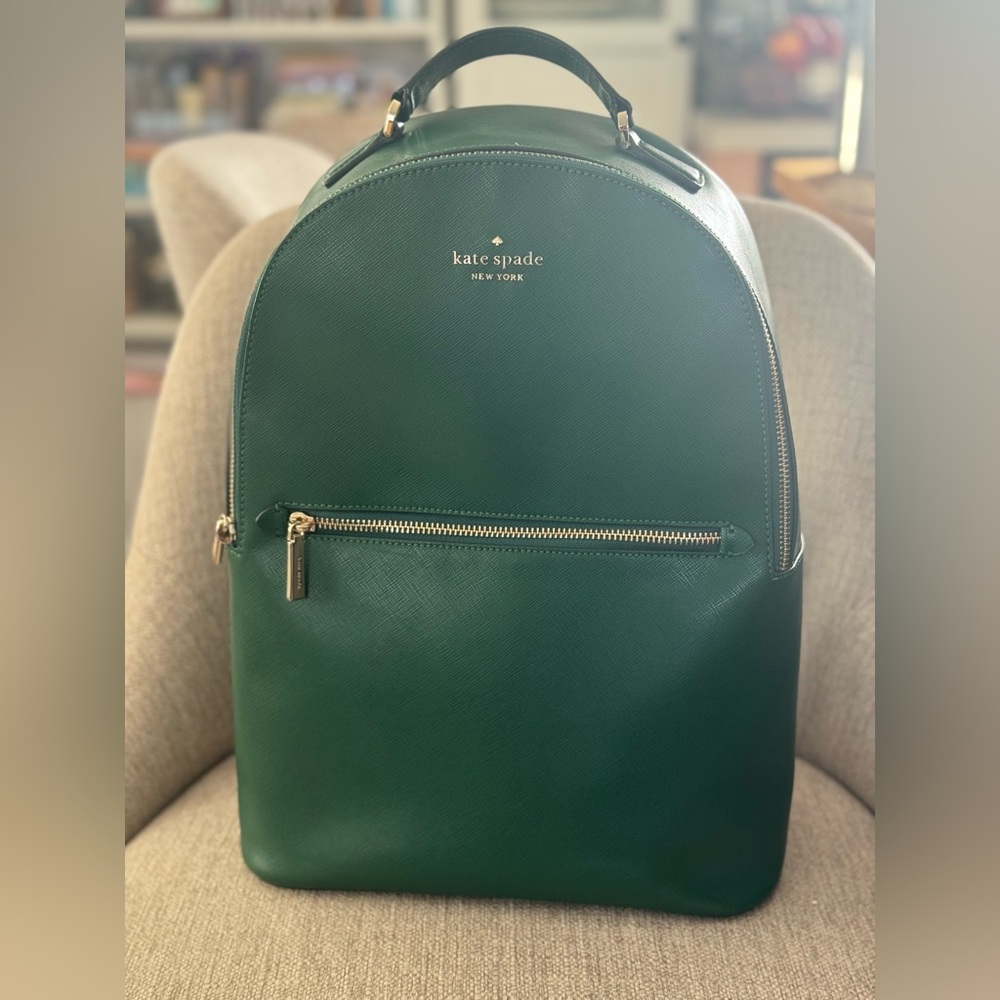 Kate Spade Large Leather Backpack - Picture 3 of 13